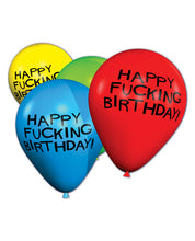 Load image into Gallery viewer, 11&quot; Happy Fucking Birthday Balloons - Bag of 8