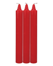 Load image into Gallery viewer, Japanese Drip Candles - Pack of 3 Red