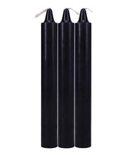 Load image into Gallery viewer, Japanese Drip Candles - Pack of 3 Black