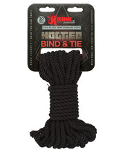 Load image into Gallery viewer, Kink Bind &amp; Tie Hemp Bondage Rope - 30 ft - Black