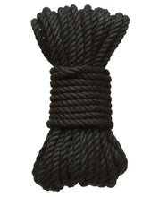 Load image into Gallery viewer, Kink Bind &amp; Tie Hemp Bondage Rope - 30 ft - Black