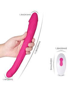 Sappho 12" Vibrating Double Ended Dildo