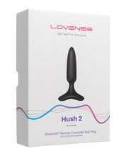Load image into Gallery viewer, Lovense Hush 2 1&quot; Butt Plug - Black