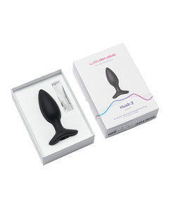 Lovense Hush 2 1.5" Butt Plug - Black