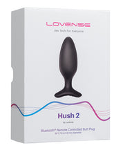 Load image into Gallery viewer, Lovense Hush 2 1.75&quot; Butt Plug - Black