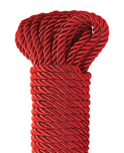 Load image into Gallery viewer, Fetish Fantasy Series Deluxe Silk Rope - Red