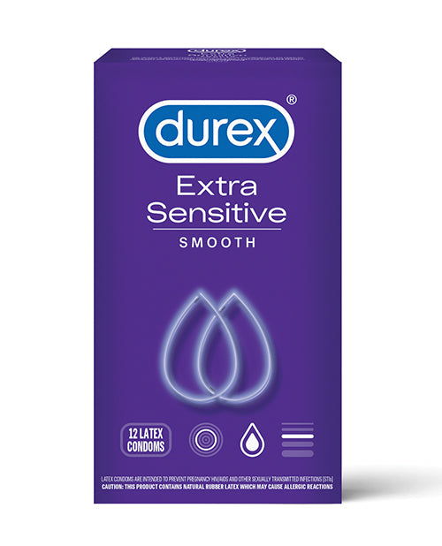 Durex Extra Sensitive Smooth Condom - Pack of 12