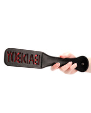 Load image into Gallery viewer, Shots Ouch Bad Boy Paddle - Black