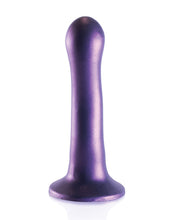 Load image into Gallery viewer, Shots Ouch 7&quot; Curvy G-Spot Dildo - Metallic Purple