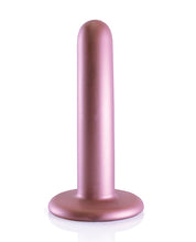 Load image into Gallery viewer, Shots Ouch 5&quot; Smooth G-Spot Dildo - Rose Gold