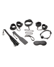 Load image into Gallery viewer, Master Series 10 pc Deluxe Bondage Set - Black